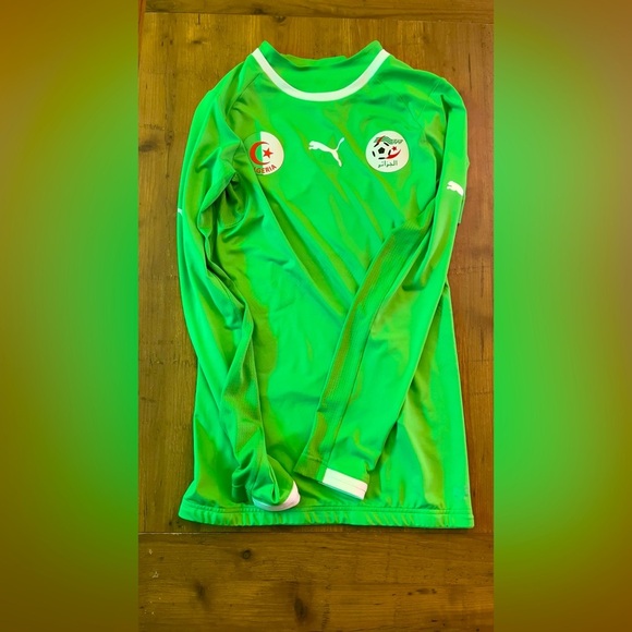 Rare Algeria 2014 Player Issue (Sample) Puma Jersey - Picture 1 of 6
